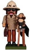 Christian Ulbricht Premium Nutcracker - Safari Guide with Monkey                                                                                                                                        