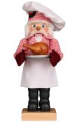 Christian Ulbricht Premium Nutcracker - Chef Santa With Turkey                                                                                                                                          
