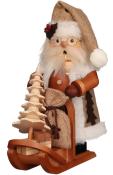 Christian Ulbricht Incense Burner - Santa on Sleigh (Natural)                                                                                                                                           
