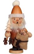 Christian Ulbricht Incense Burner - Santa with Sack and Ginger Bread Cookies (Natural)                                                                                                                  