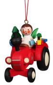 Christian Ulbircht Ornament - Tractor With Angel                                                                                                                                                        