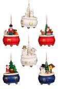 Christian Ulbricht Ornaments - Assorted Music Boxes (Set of 6)                                                                                                                                          