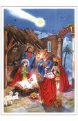 Korsch Advent - Nativity with shooting star                                                                                                                                                             