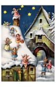 Korsch Advent - Angels on Roof                                                                                                                                                                          