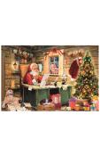 Korsch Advent - Woodworking Santa at his Desk                                                                                                                                                           