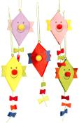 Christian Ulbricht Ornament - Kite with Face                                                                                                                                                            