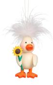 Christian Ulbricht Ornament - Ducky With Sun Flower                                                                                                                                                     