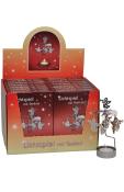 Knox \Twirly\ with tea candles - Display box of 14 units                                                                                                                                                