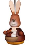 Christian Ulbricht Ornament - Bunny with Baby - Natural                                                                                                                                                 