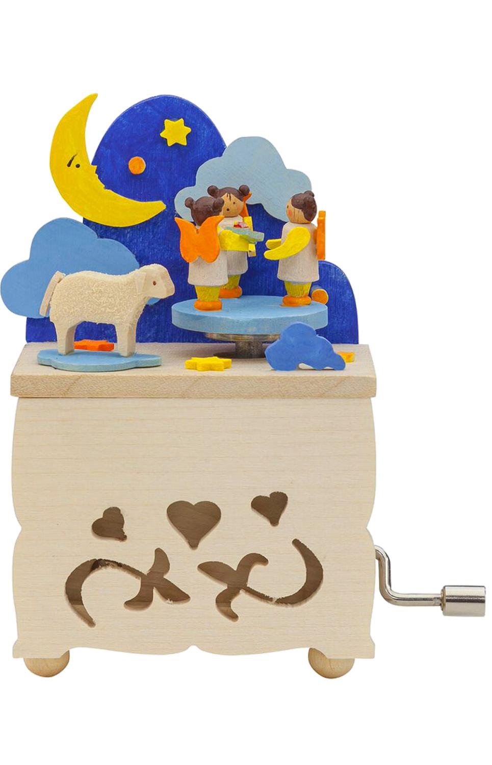 Graupner Music Box - Angels with Toys - Handcrank                                                                                                                                                       