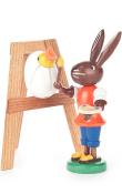 Dregeno Easter Figure - Rabbit Artist With Egg                                                                                                                                                          