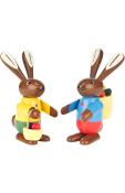 Dregeno Easter Figure - Rabbit Couple                                                                                                                                                                   