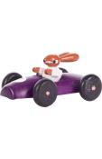 Dregeno Easter Figure - Purple Rabbit Car                                                                                                                                                               