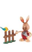 Dregeno Easter Figure - Bunny Feeding Bird                                                                                                                                                              