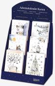 Korsch Advent Calendar - Korsch Advent Calendar - Advent Card Box Set \Fantastic Advent World\ with 6 Designs (10 of Each)- Box of 60                                                                   