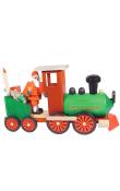 Richard Glaesser Incense Burner - Santa in Train                                                                                                                                                        