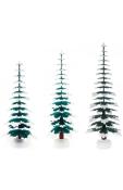Dregeno Winter Trees - Large Assortment of 3 (20cm, 25cm, and 30cm)                                                                                                                                     