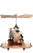 Christian Ulbricht Pyramid - Santa with Tree                                                                                                                                                            