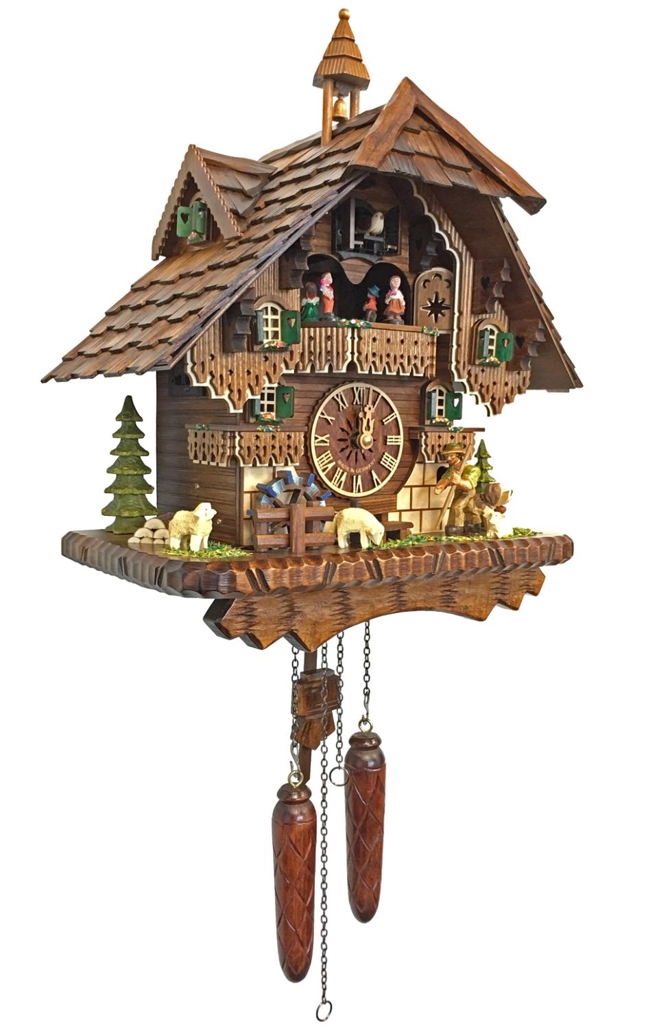 Engstler Battery-operated Cuckoo Clock - Full Size                                                                                                                                                      