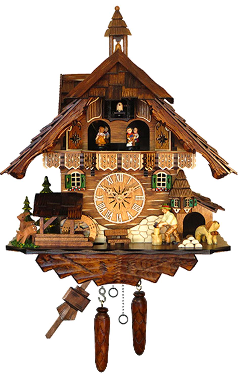 Engstler Battery-operated Cuckoo Clock - Full Size                                                                                                                                                      