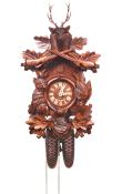Engstler Cuckoo Clock, Carved with 8-Day weight driven movement - Full Size                                                                                                                             