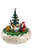 Richard Glaesser Music Box - Santa and Toys                                                                                                                                                             