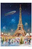 Sellmer Advent Calendar - Eiffel Tower at Christmas Time                                                                                                                                                