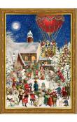 Sellmer Advent - Children with Hot Air Balloon                                                                                                                                                          