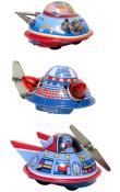 Collectible Tin Toy - 3 Space Ships                                                                                                                                                                     