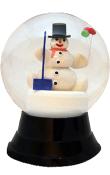 Perzy Snowglobe - Large Snowman with Shovel                                                                                                                                                             